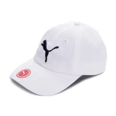 PUMA - Gorra para Hombre Ess Cap Blanco