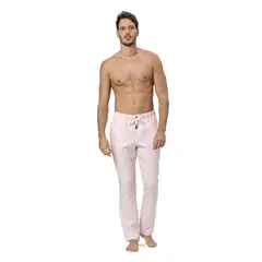 ONDA DE MAR - Pantalon Rosa Linpantlp