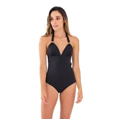 ONDA DE MAR - Enterizo Negro 2332evy8000