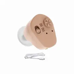 GENERICO - Audífono Sordera recargable Inserción amplificador Sonido para sordos