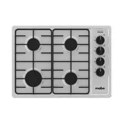 MABE - Cubierta 60cm 4 puesto Gas Inox PM6044NA0