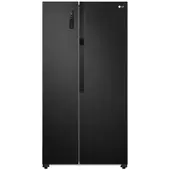 LG - Nevecon Side By Side 519 litros Negro GS51MPD