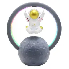 MILOPTS - Parlante Astronauta Magnético Luz Led Bluetooth