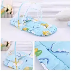 MUNDO BEBE - Toldillo Mosquitero Plegable Para Bebé Acolchado Niño_.