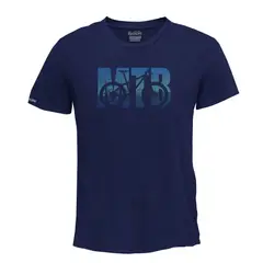 CREACIONES NU CROWN - Camiseta Bicicleta Cicla MTB Hombre Azul Nu Crown