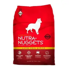 NUTRA NUGGETS - LAMB MEAL & RICE 7,5 KG.