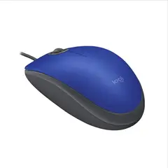 LOGITECH - M110 Silent Mouse Usb Clics 90% Más Silenciosos Azul