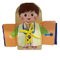 SWISSHOME DR HOFFMAN - JUEGO EDUCATIVO PARA NIÑOS +3 AÑOS LIBRO SENSORIAL