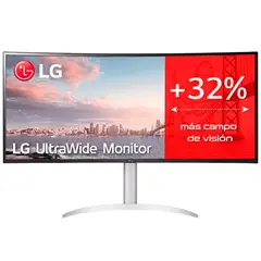LG - Monitor 34 UltraWide WFHD IPS 60Hz 5ms GTG 34WQ650-W