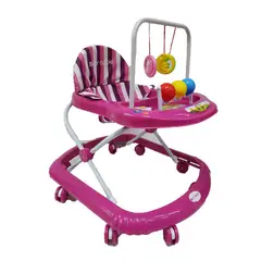 BEBESSWEET - Caminador Bebe Sonajero Andadera Púpura Llanta Silicona