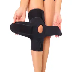 GENERICO - Rodillera Ajustable Traumasur - negro