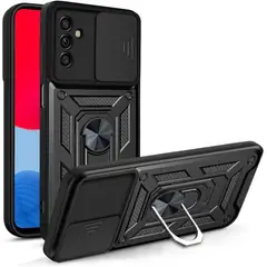 GENERICO - Funda Estuche Case Slider Compatible Con Samsung A24 4G Negro