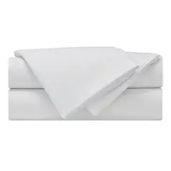 ARMONIA HOME - Juego de sábanas doble Lux (color blanco) 75 Gr Microfibra