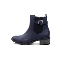 VIAR - Botines en Cuero Para Mujer Nairobi Azul