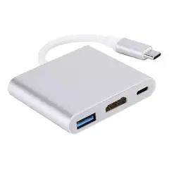 OEM - Convertidor Tipo C A Hdmi, Usb 3.0 Para Nintendo Switch