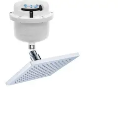 BOCCHERINI - Ducha Electrica De 220 V graduable Con Regadera De Lujo De 20 x 20