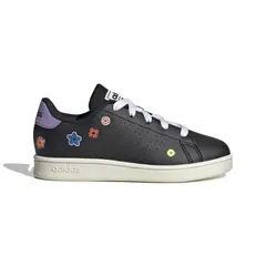 ADIDAS - Tenis Niña Advantage - Negro-Morado