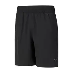 PUMA - Short Marca Performance Woven 7 Original Negro Hombre