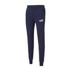 PUMA - Sudadera para Hombre Ess Slim Pants Tr Azul