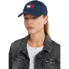 TOMMY HILFIGER - Gorra De Béisbol Elevated Con Logo Mujer Azul