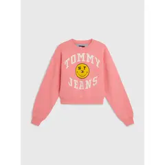 TOMMY HILFIGER - Chaqueta Para Mujer Rosa Tommy Jeans