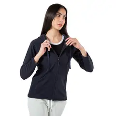 SANTANA - Hoodie Térmico Mujer Nevado del Cocuy Azul Oscuro