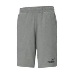 PUMA - Short para Hombre Ess Jersey Shorts Gris