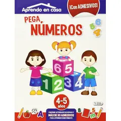 GENERICO - Pega Numeros. Aprende En Casa. 4-5 Años