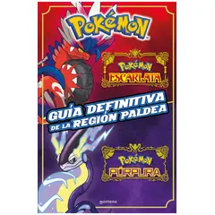 MONTENA - Guía definitiva de la región Paldea. Libro oficial. Pokémon Escarlata. Pokémon Púrpura