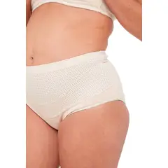 SANTANA - Panty Materno Mujer Beige