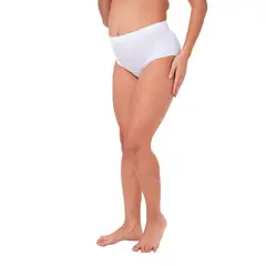 SANTANA - Panty Materno Mujer Blanco