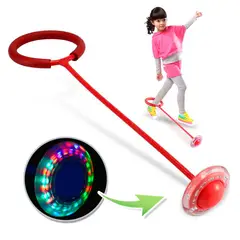 COMPRALOENCASA COM - Juguete Saltarín Giratorio Hula Hula Pie Luces Lop1