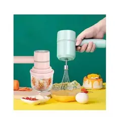 GENERICO - Batidora y procesadora de alimentos 2 en 1