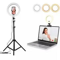 GENERICO - ARO DE LUZ PARA VIDEO Y FOTOGRAFIA TAMAÑO 26CM