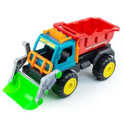 ENERGY PLUS - Juega en Construcción Divertida Volqueta Retroexcavadora