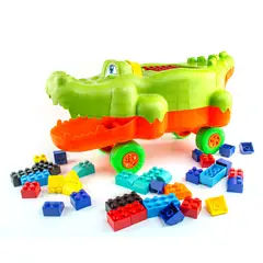 ENERGY PLUS - Cocodrilo Montable con Bloques Creativos Juego y Desarrollo