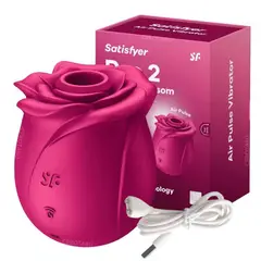 GENERICO - Satisfyer Succionador Clítoris Vibrador Classic Blossom