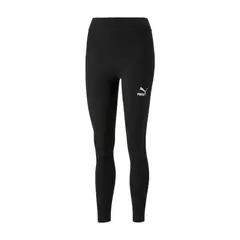 PUMA - Leggings Original Classics High Waist Negro Para Mujer