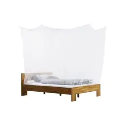 GENERICO - Toldillo Mosquitero Cuadrado Cama Doble Blanco