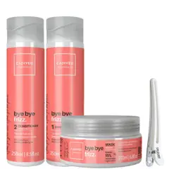 CADIVEU - Kit Bye Bye Frizz Shampo Acondicionador Mascarilla