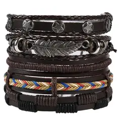 PULSO TIEMPO DE HOMBRES - Pulsera Pluma Ref 7033-23 Café