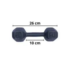 GENERICO - PAR MANCUERNAS 5 KG (TOTAL 10 KG)