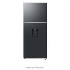 SAMSUNG - Nevera 382 Lts No Frost Congelador Superior Negra - RT38DG6770B1/CO