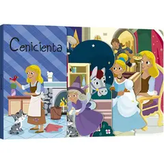 LEXUS - Libro Infantil Cuento Cenicienta Troquelado Niños Niñas