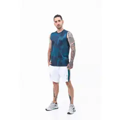 BELIFE - Camiseta Deportiva Verde Esmeralda Sisa Para Hombre Belife.-