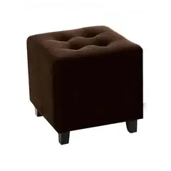 MAGIC CLASS - PUFF CUADRADO40X40X40 MICROFIBRA CAFÉ