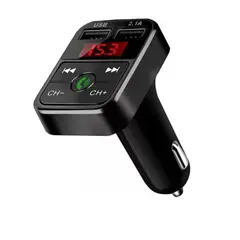 GENERICO - Mp3 Transmisor Fm Bluetooth Accesorio Carro Cargador Usb