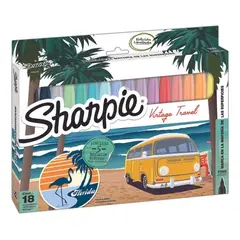 SHARPIE - Marcadores Punta Fina Rueta Tierra x30 ed Limitada