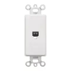 LEVITON - Toma Teléfono 40649-w Decora