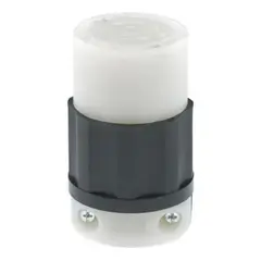 LEVITON - Tomacorriente Media Vuelta 20a, 125/250v, 3p + T